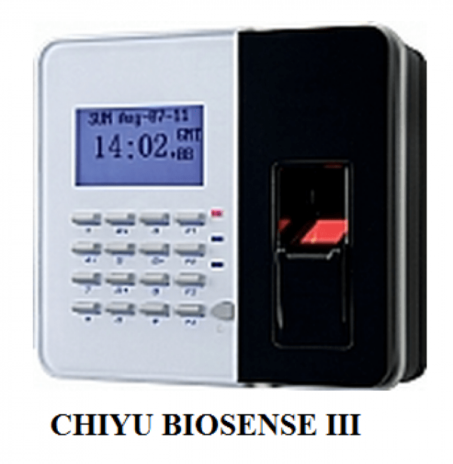 CHIYU BIO SENSE-III Đầu đọc vân tay, thẻ