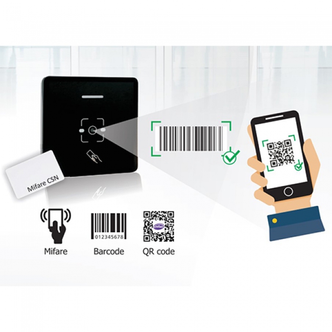 CHIYU WR-QM ĐẦU ĐỌC MÃ QR, BARCODE, THẺ MIFARE