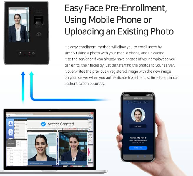 ubio x pro 2 mobile enrolment